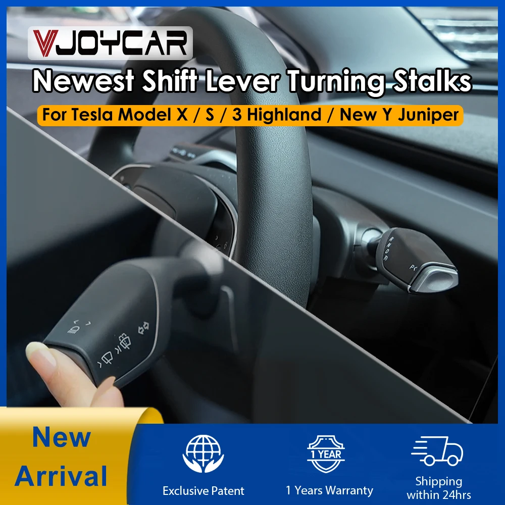 New Turning Stalks for Tesla Model S X Model 3 Highland Shift Lever Physical Operating Gear Lever Shifter Grab Kit Handle