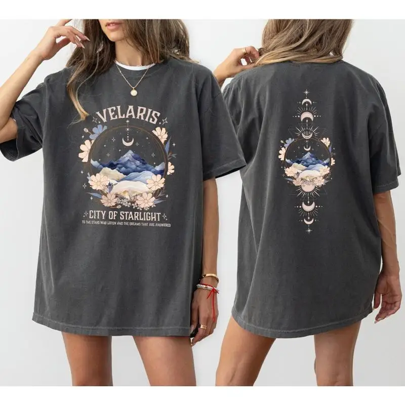 

Футболка Velaris Acotar City Of Starlight SweaT The Night Court Bookish s Christmas