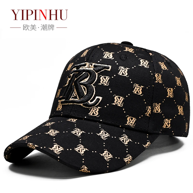 

Hat man han edition of double printing embroidery men baseball cap spring street fashion joker popular logo cap