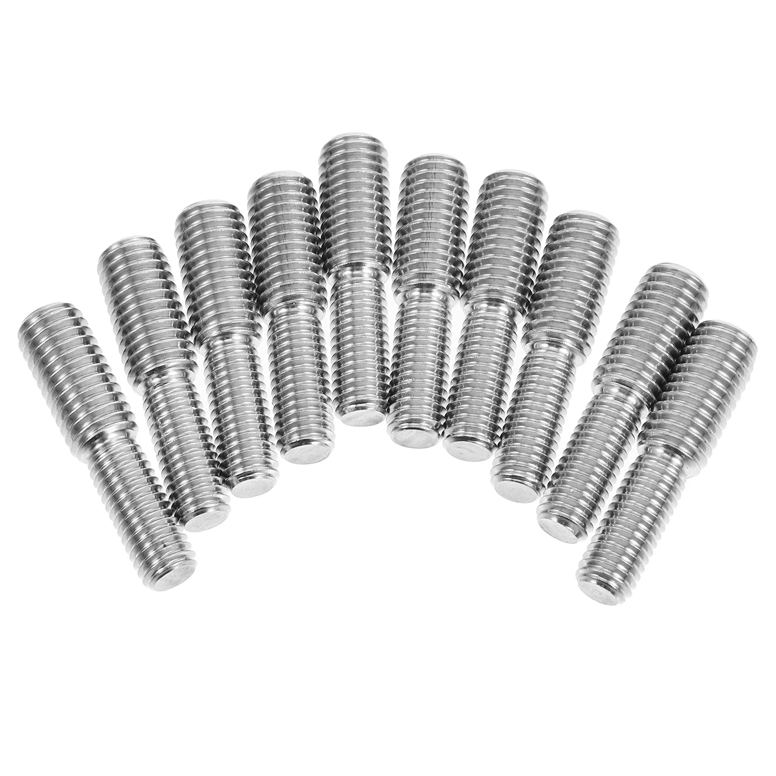 

10pcs Stainless Conversion Screws M8xM10 Thread Adapter Furniture Hardware DoubleEnded Stud Thread Reducer Reducer
