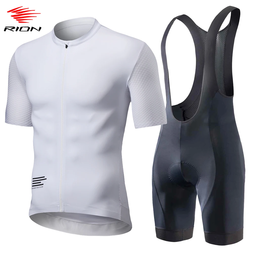 

RION Cycling Men's Bib Shorts Jersey Sets MTB Shorts Motocross Jerseys Culotte Ciclismo Hombre Bike Clothing Quick Dry Pro