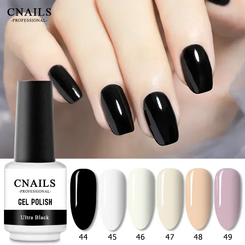 CNails ยาทาเล็บ Noble Red โพลีเล็บเจล UV Multi-Use Top กึ่งถาวร Soak Off Hybrid Nail Varnish Red Series 8ml