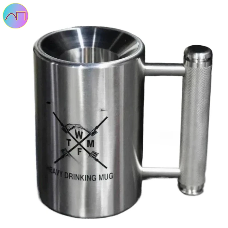 Material 13,5 onzas. Taza pesada de 400 ml, 800 ml, capacidad de 10 kg, mancuerna de 22 libras AISI304
