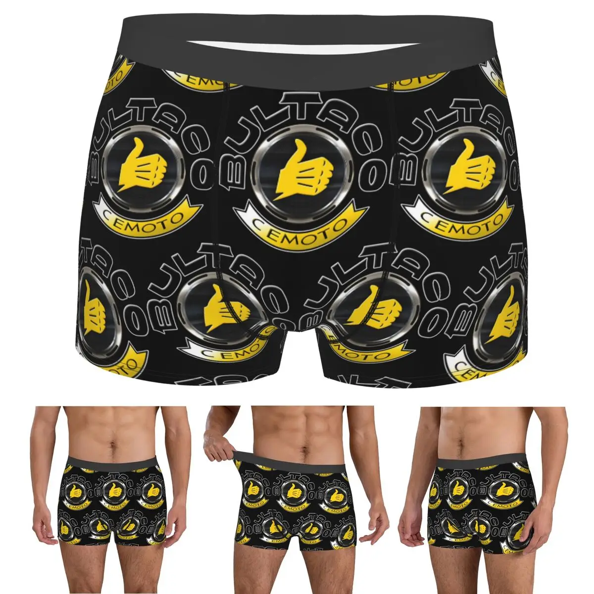 Boxer Underpants Shorts Bultacos Alpina Motorcycles Panties Men's Breathable Underwear for Homme Man Boyfriend Gifts