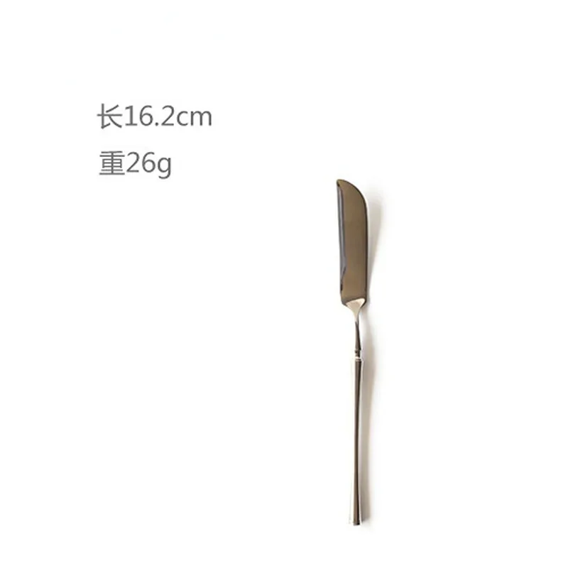 New Silver Cutlery Luxury 304 Stainless Steel Dinnerware Set Mirror Polishing Tableware Set Dinner Knife Dessert Fork Spoon