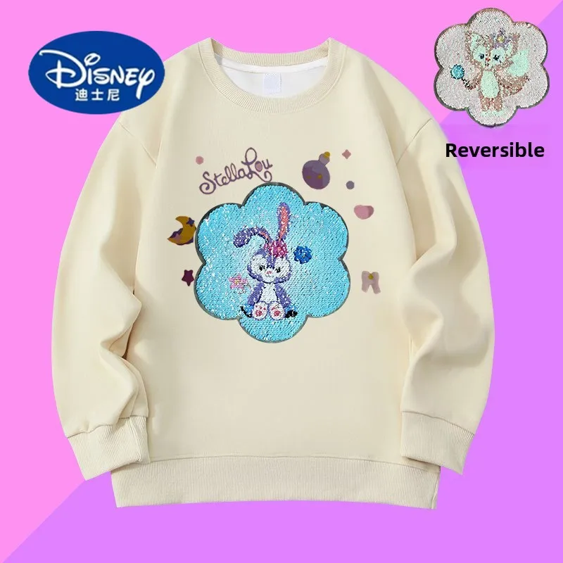 

Disney Children's Clothing Girls Hoodie New Autumn Winter Trendy Big Kids Children Clothing Casual Long Sleeve Top Fashion