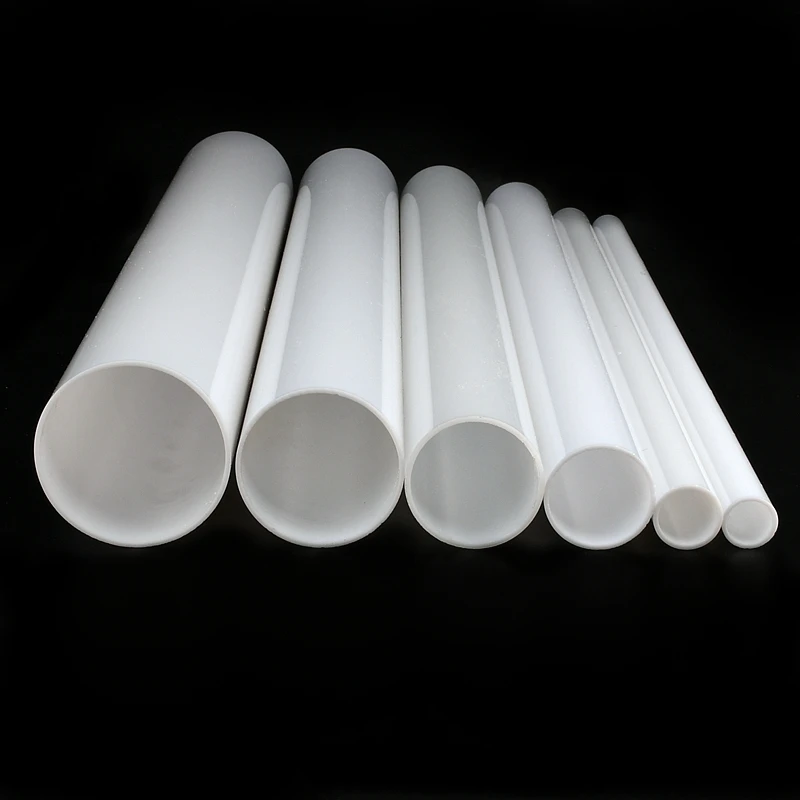 (50cm/lot) OD 16 20 25 32 40 50 60 70mm Milk White Acrylic Tube PMMA pipe for Home Garden lampshade, Aquarium accessories DIY