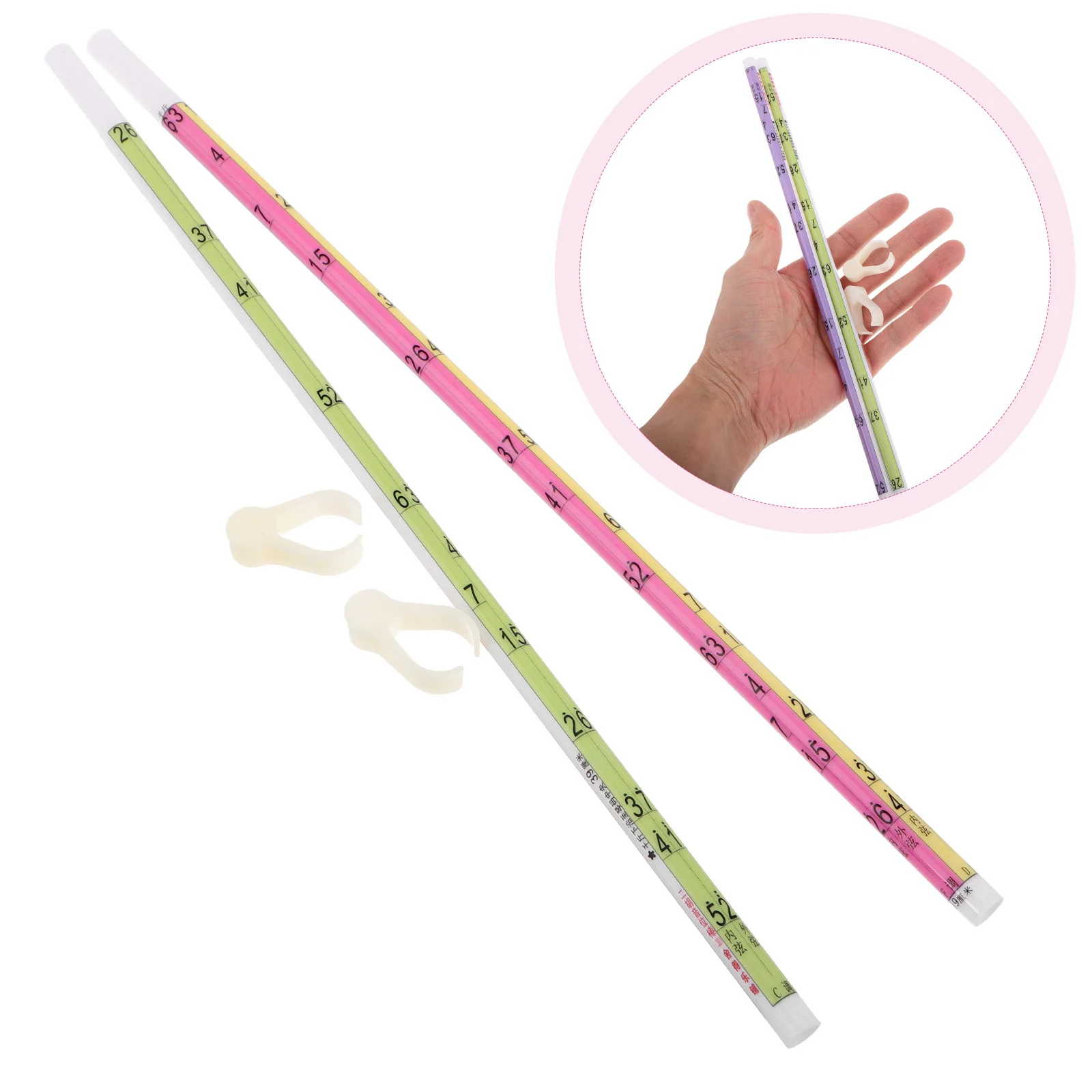 

2Pcs Erhu Pitch Support Auxiliary Device Large Font Position Stick Accurate Playing Practice Aid Training Tool