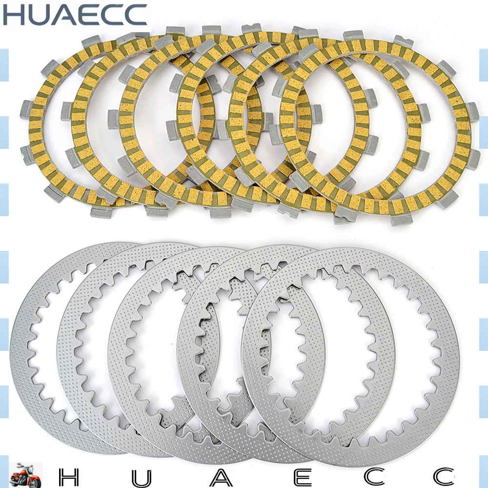 Placas de Fricção de Embreagem para SACHS XTC125 para Suzuki RG125 RM125 GP125 TS125 TS185 TS250 TU125 GT185 GT200 21441-13A01/21441-13A00