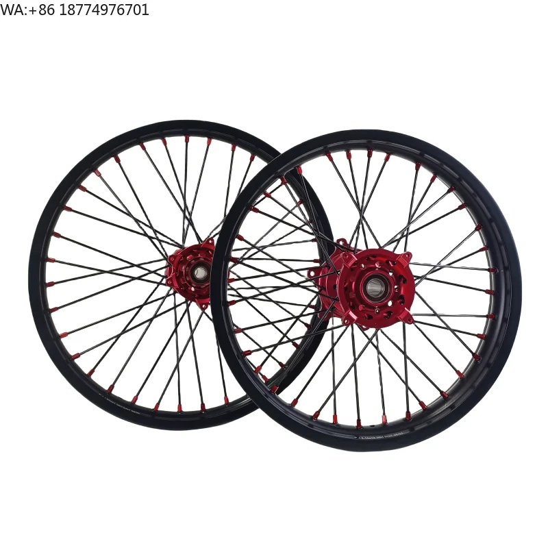 

Популярный комплект колес Hot Style Fit для мотоциклов CRF250/450 2004-2024, 18/19/21 дюймов, для мотокросса