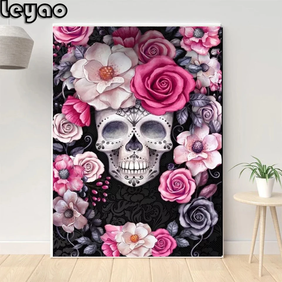 

5D DIY Diamond embroidery Fantasy Constellation Mosaic Kit Picture Rose Skull Diamond Painting Full Square Round Rhinestone