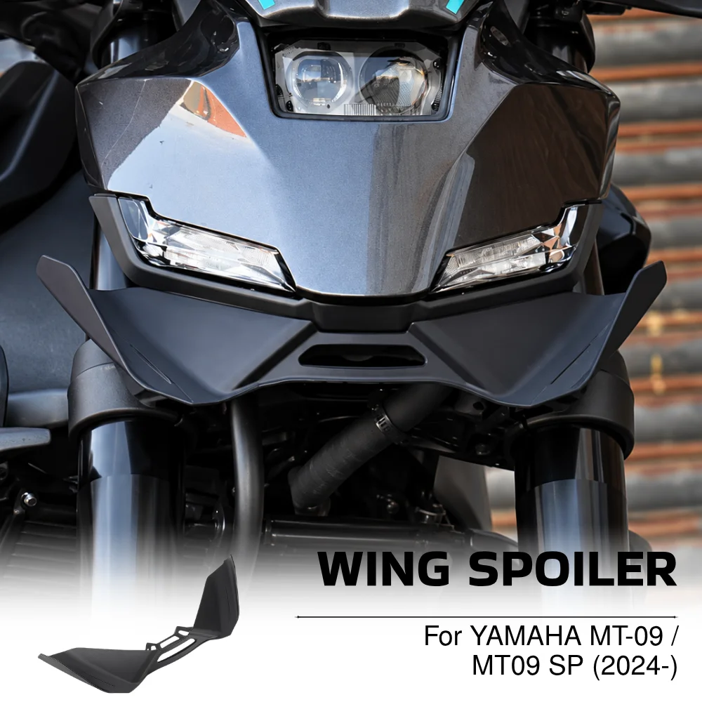 MT-09 Motorcycle Front Spoiler Kit Accessorie For Yamaha MT 09 MT09 SP 2024 2025+ Downforce Winglet Aerodynamic Frontal Spoilers