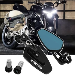 For Zontes G1 125 ZT125 G1 ZT125U ZT 125 U ZT 310R 310X ZT310R 310M Motorcycle CNC rearview mirror fixed wing