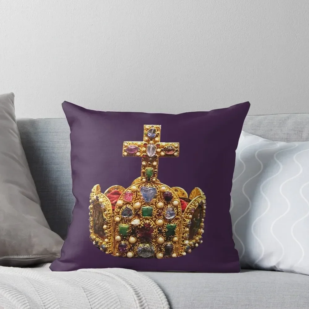 

Imperial Royal Crown of the Holy Roman Empire Throw Pillow Decorative Sofa Cushions anime girl pillow