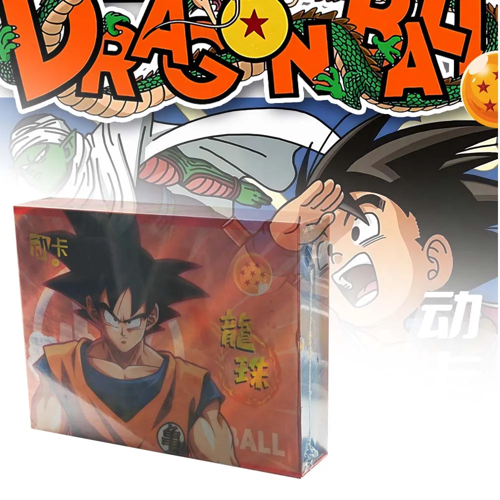 

New Dragon Ball Collection Card Son Goku Limited Rare Flash Cards Anime Characters Collection Card Children's Toy Gift