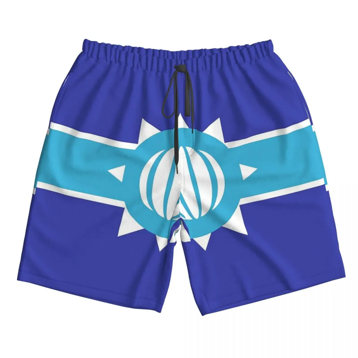 

Antarctic Empire Flag Trunks Beach Board Shorts Casual Quick Dry Swimming Summer Men Pants