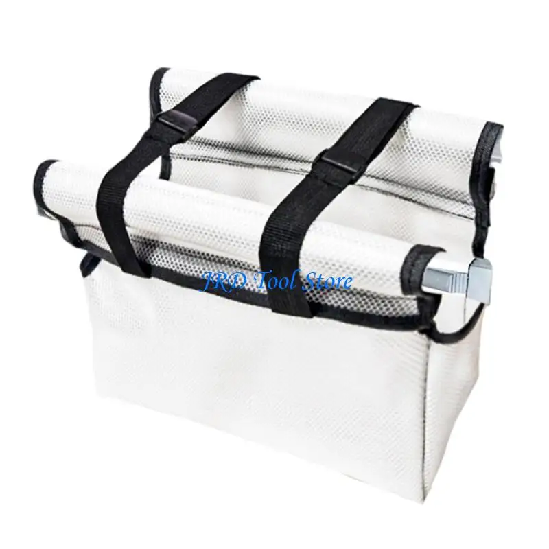 A2UD Large Capacity Tool Pouches For Folding Ladders Featurings Adjustable Shoulder Strap AntiSlip Base Durability Fabric