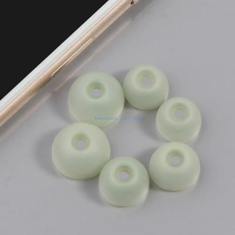 D5QB 6PCS SM-R177 BUDS2 COVERS EAR CAPS PAD Earbuds EartipsのシリコンインイヤーBluetooth互換イヤホンケース