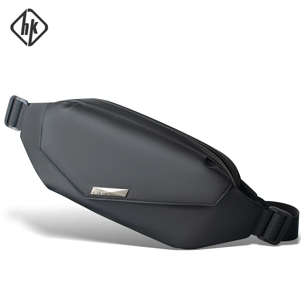 Hcankcan Herren Umhängetasche lässig hochwertige Umhängetasche leichte Schulter taschen wasserdichte Packung multifunktion ale Brusttasche