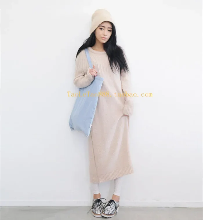 Simple Shopping Bag Vertical Square Washed Denim Versatile Large Capacity Bag for Women Shoulder Bag