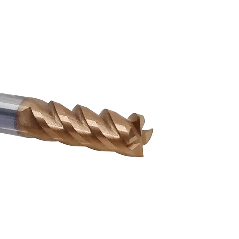 4-Flute HMX-4E-D1.0S HMX-4E-D1.5S HMX-4E-D2.0S HMX-4E-D2.5S HMX-4E-D3.0S HMX-4E-D4.0S End Mill for machining high hardness steel