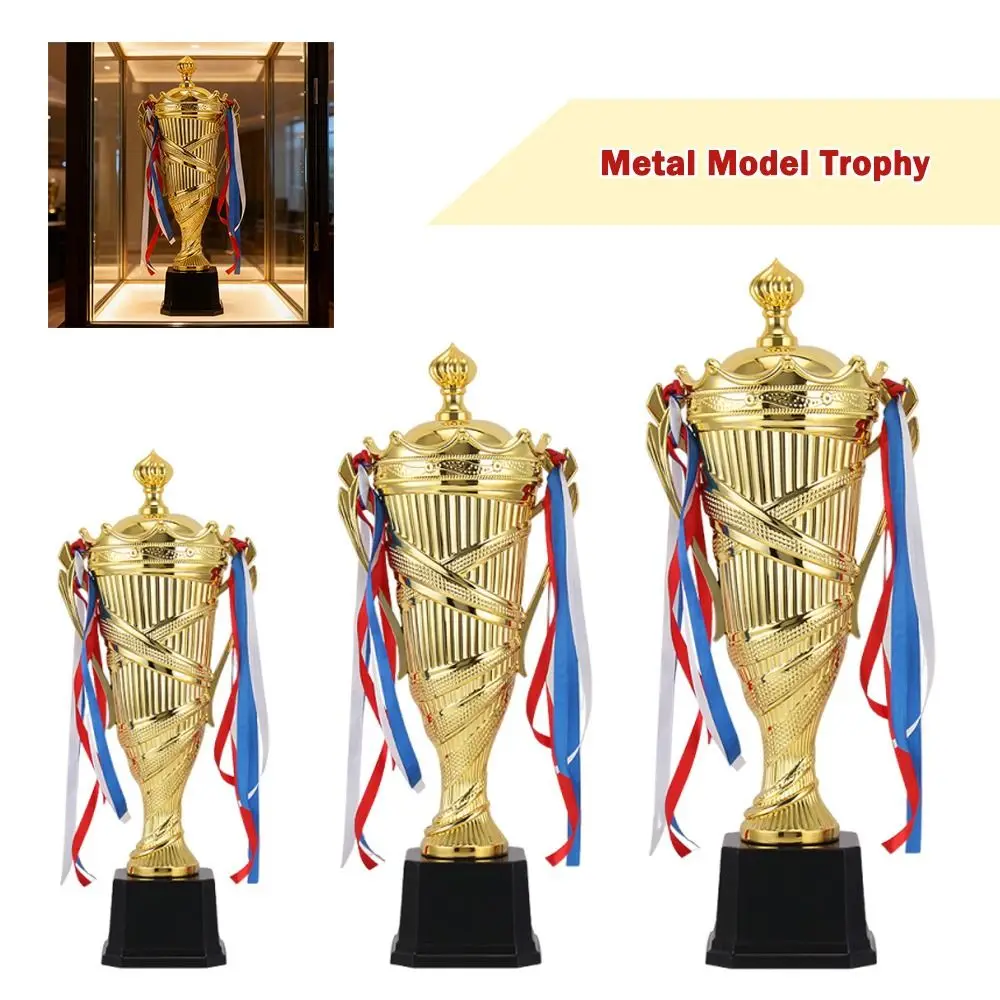

Metal Material Metal Model Trophy Golden Color Craft Souvenirs Golden Statues Small Size Model Design Trophy Awards Supply Small