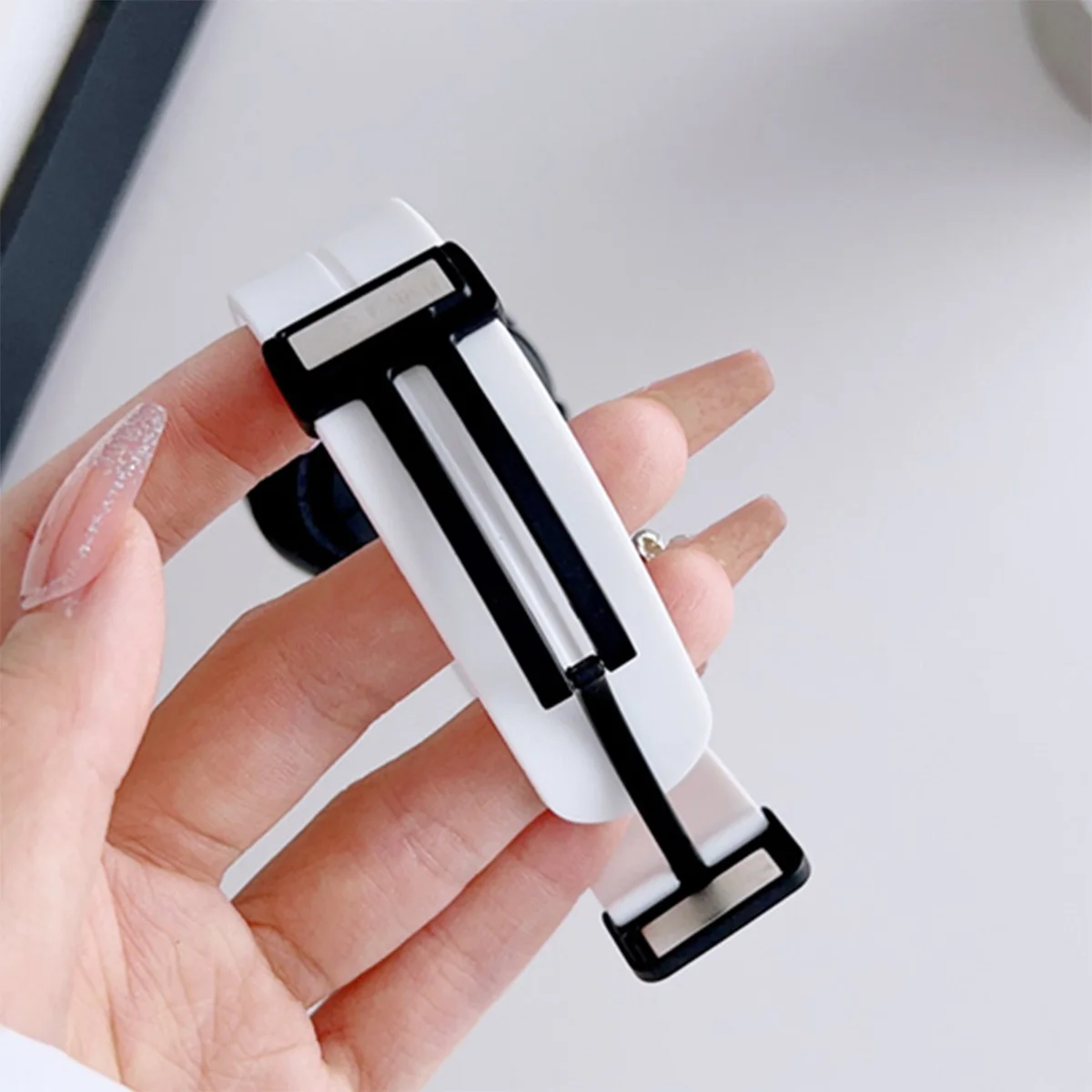 حزام سيليكون لساعة سامسونج جالاكسي 8 40 مللي متر 44 مللي متر 8 كلاسيكي 46 مللي متر حزام مشبك مغناطيسي لساعة جالاكسي الترا 2025 47 مللي متر سوار #5