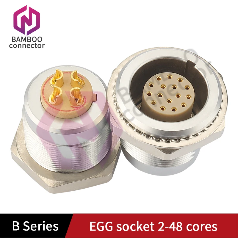EGG.3B EGG.4B Push-pull self-locking connector 310 348 Convenient plug-in self-locking system connector circular connector 4B