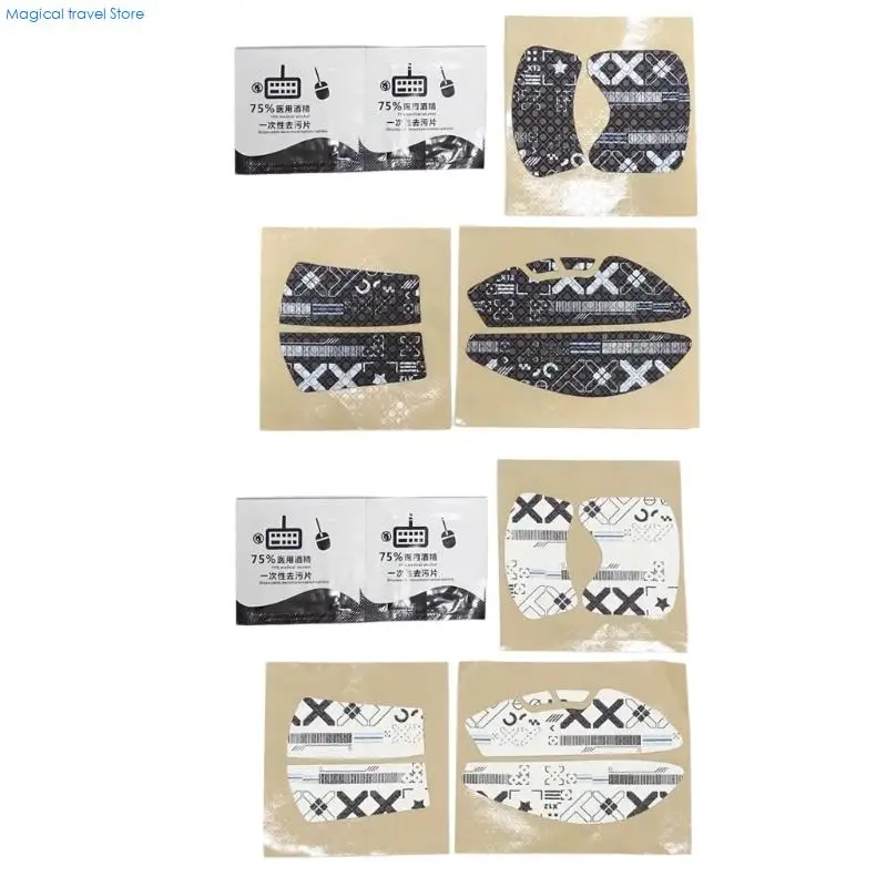 N2UB Customs Fit Gaming Mouse Skin AntiSlip Sticker For ROG Keris 2ACE Mouse Prevents Sliding In Intense Battles Office Task
