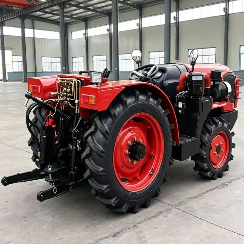 

Customized 2026 Bestselling Four-Wheel Rotary Tractor, High Efficiency Energy-Saving High Horsepower 4WD Mini Cultivator