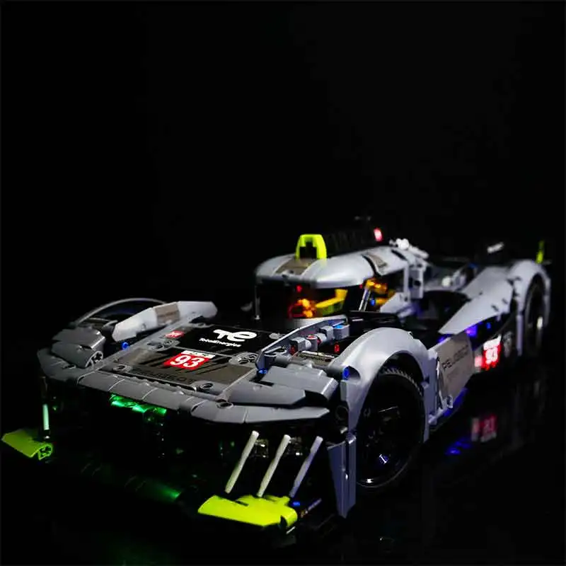 High-End Led Light Kit For Lego 42156   9X8 24H Le Mans Hybrid Hypercar (Only Led Light,Without Blocks Model)