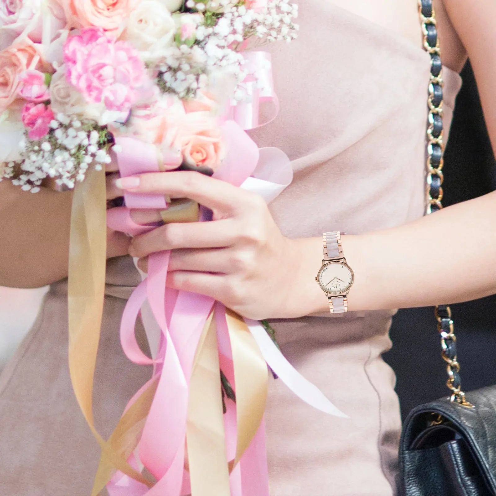 

Ремешок для часов из нержавеющей стали, мужской металлический ремешок для часов, сменный ремешок для часов, противоскользящий ремешок премиум-класса для делового повседневного ношения