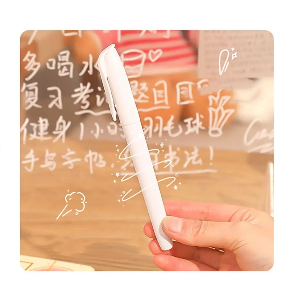 Gift Desktop Clear Erasable Acrylic Message Board Whiteboard Pen Writing Note