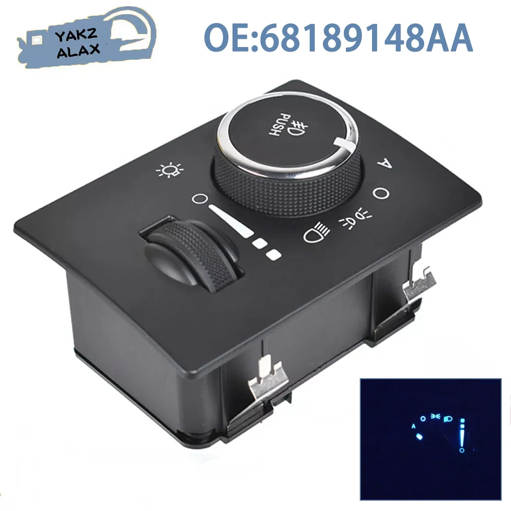 

Переключатель фар противотуманных фар для Chrysler 300C 2006 2007, Jeep Grand Cherokee Dodge Challenger 68189148 Автомобильные аксессуары AA