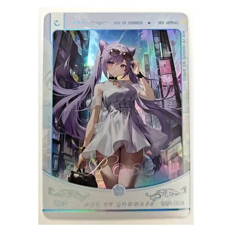 Anime Goddess Story Ssr Series Collection Card Yor Forger Boa Hancock Kafka Furina Kanroji Mitsuri Prezent urodzinowy Zabawki dla dzieci