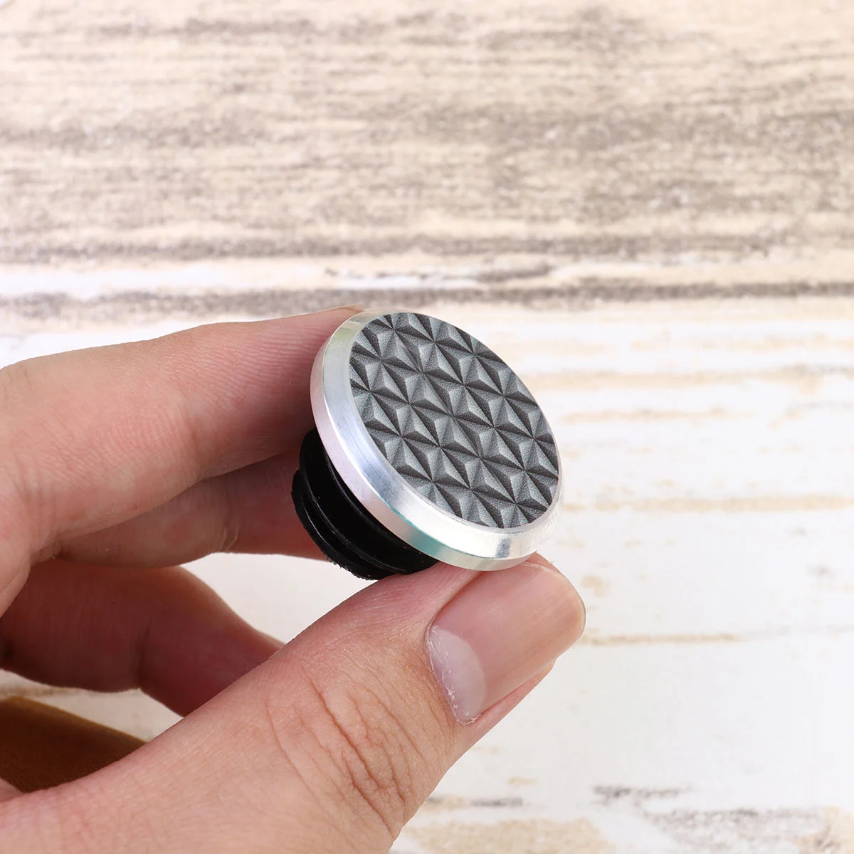 

Bicycle Handlebar End Plugs Aluminium Alloy Geometric Pattern Mountain Bike Plugs For Road Bike Fixie Adult Bikes Cycling