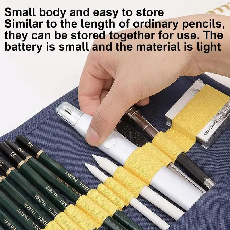 Electric Eraser Rechargeable Drawing Eraser Artist Tool For Painting Architectural Plans 20 Eraser Refills