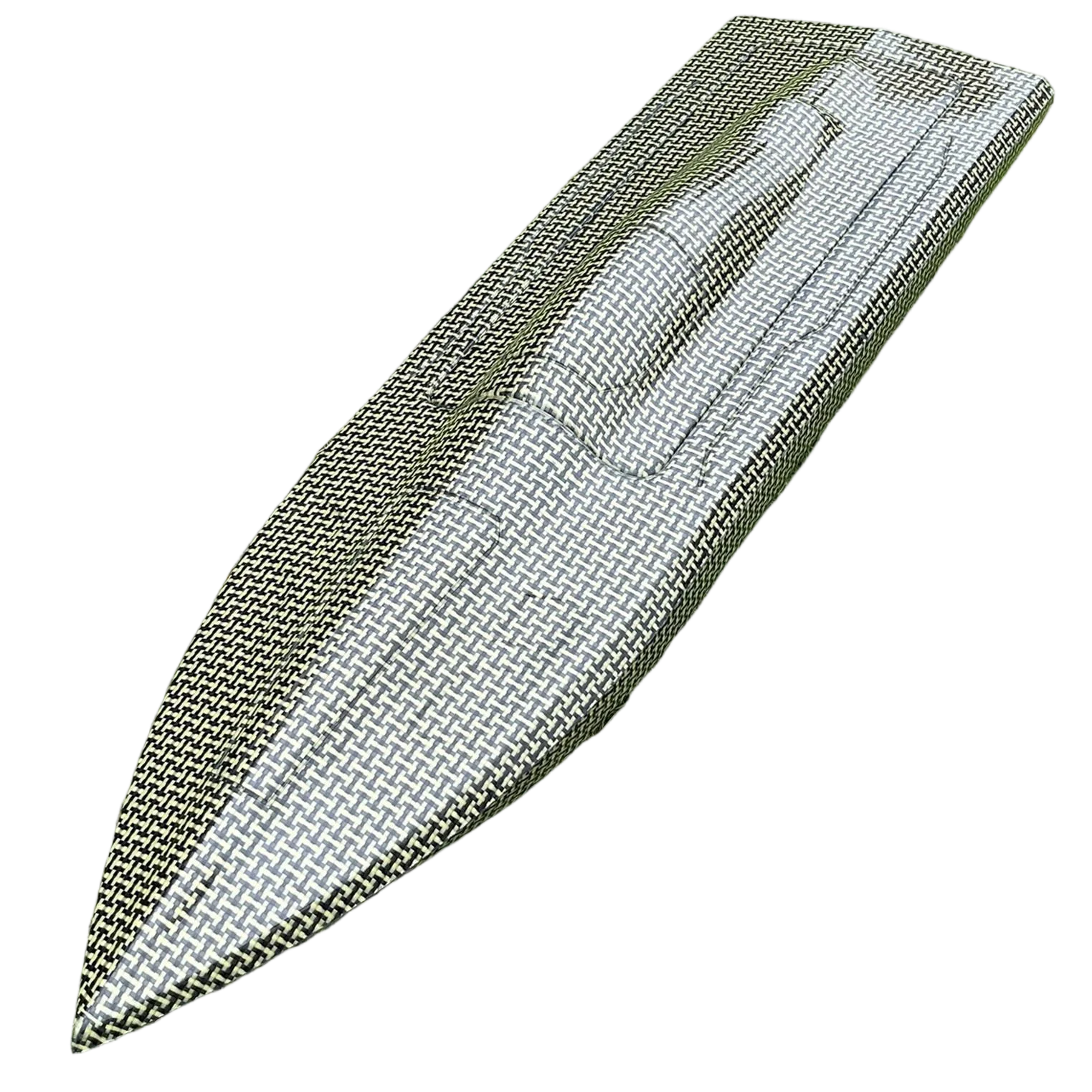 

L650-W195-H118mm New Version Kevlar Hybrid Mini O-Boat Hull - Vacuum Molded for Brushless RC Speedboats