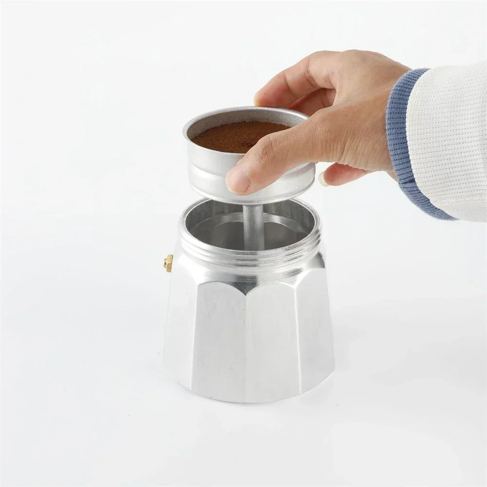 قهوة اسبريسو موكا وعاء حلقة مطاطية مقبض طوقا قمع مجموعة مرشحات للأكواب موكا وعاء ماكينة صنع قهوة اسبريسو أجزاء