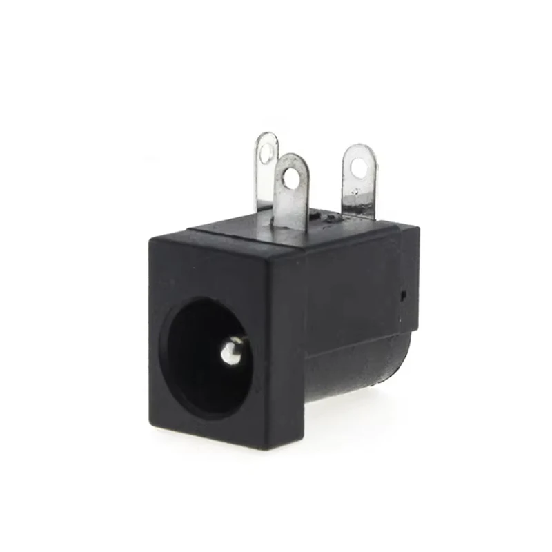 10pcs 5.5x2.1mm 3Pin DC Power Supply Connectors Jack Socket Female PCB Mount Terminal Adapter Blocks Universal socket image 2