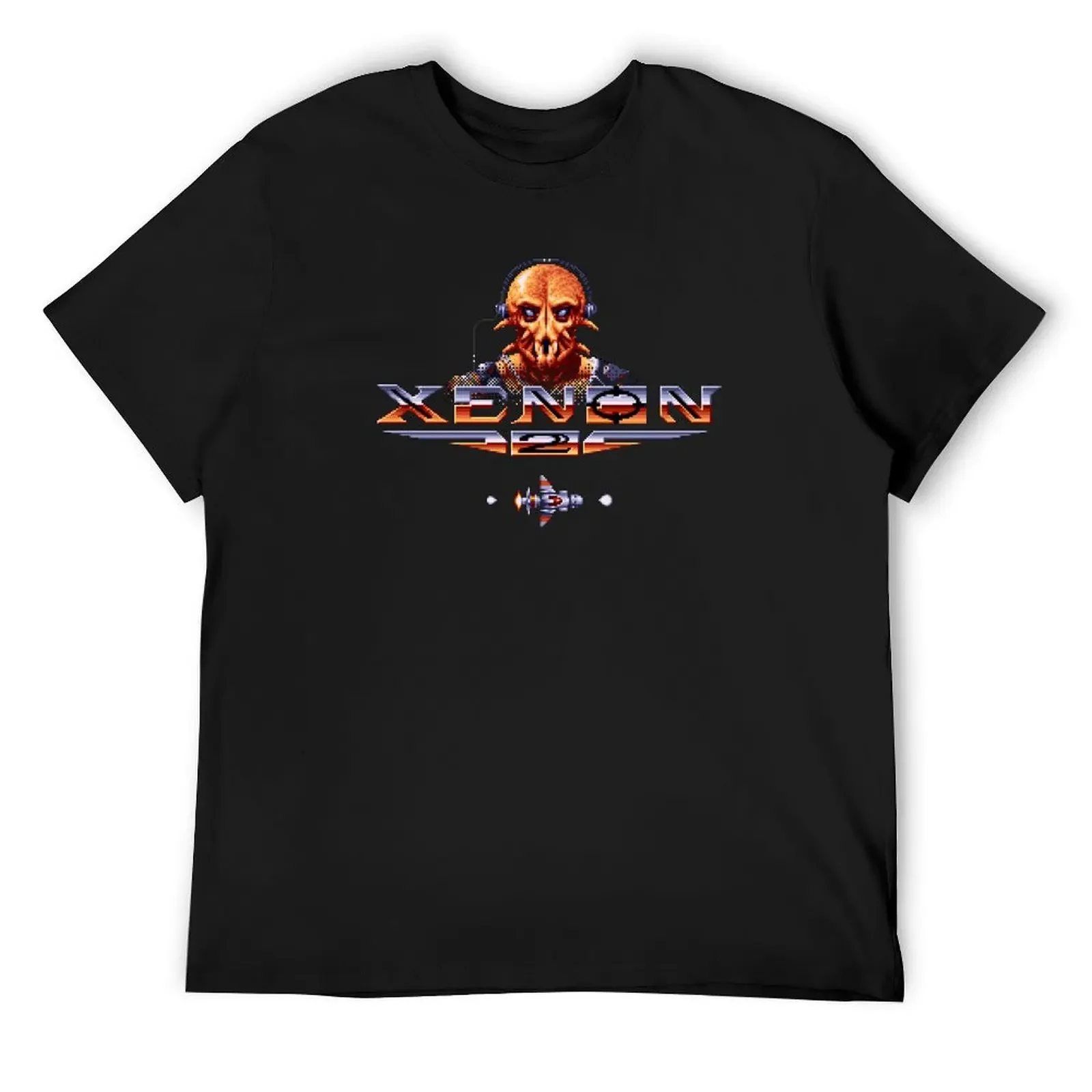 Xenon 2 - Megablast T-Shirt rapper graphic tees vintage t shirts Aesthetic clothing outfits for men