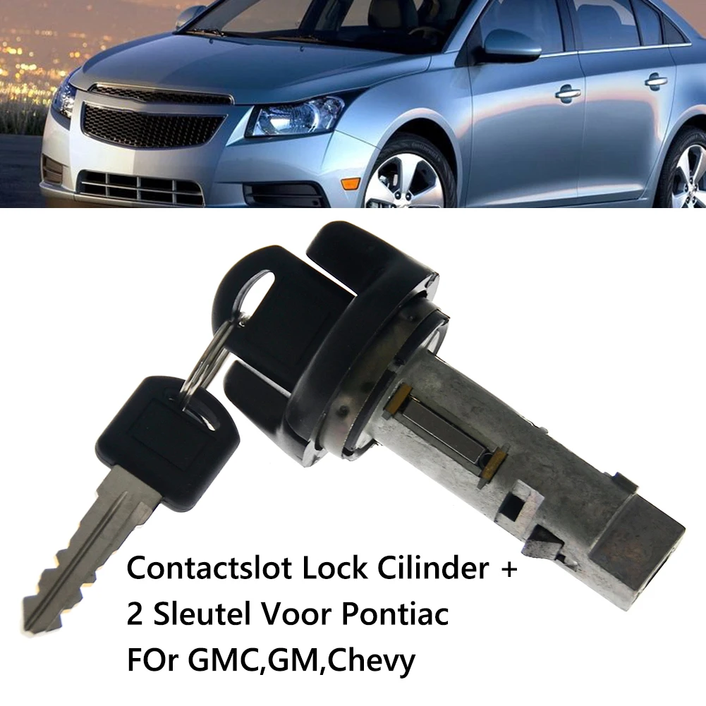 Car Ignition Key Switch Lock Cylinder + 2 Keys For chevy Suburban 1995-97 Auto Replacement Parts for GMC Safari 1995.5-97,1-5PCS