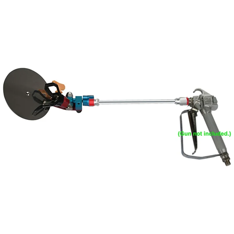 エアレスペイントエッジャー-ペイントシールド-ペイントスプレーヤーアクセサリー-延長エアレスペイントスプレーヤーノズル-517チップ-10インチポール-a27r