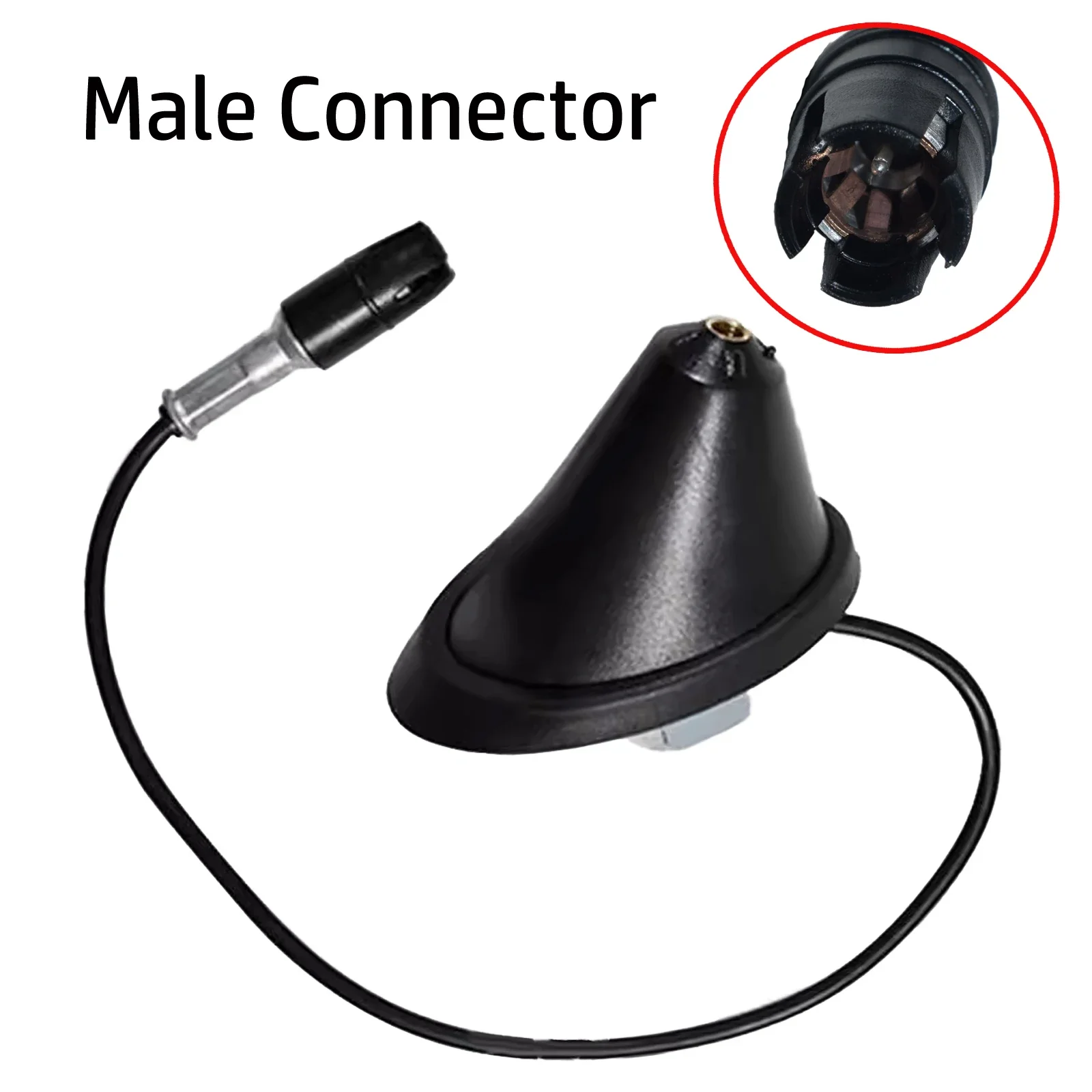 Direct Replacement Male Connector Car Repair Vehicle Maintenance Replacement Part Single Piece High Compatibility