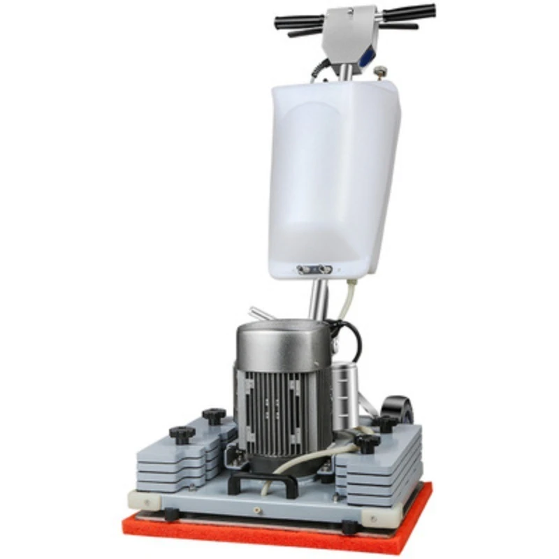 Weighted stone polishing machine Hand-push waxing crystal surface machine