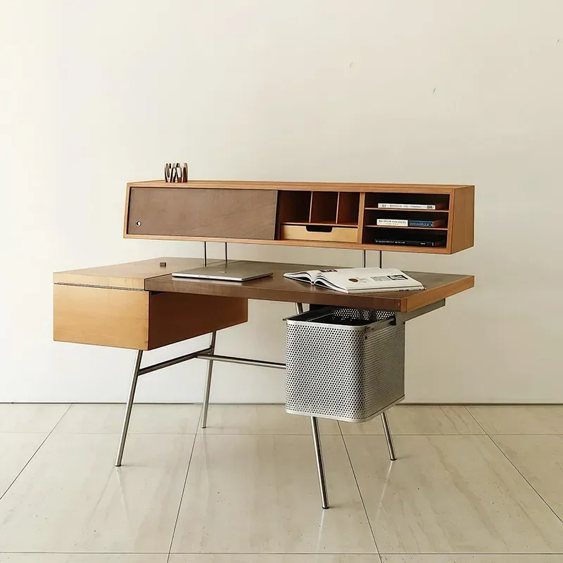 c2 solid wood home desk medieval Bauhaus style desk modern workbench Superior Workmanship, Purchase With Confidence