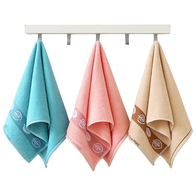 Cotton Wash Towel Cotton Absorbent Adult Bath Towels Solid Color Soft Friendly Face Hand Shower Towel For Bathroom WashclothHot