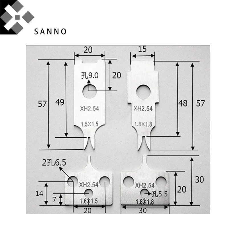 Imagem -06 - Vários Modelo Terminando Máquina Inserções sm Crimping Press Pode Ser Personalizado Terminal Lâmina Ferramentas de Molde Conjunto