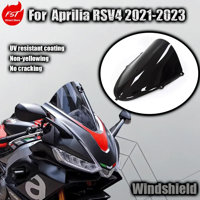 

For Aprilia RSV4 2021-2023 Retrofit Heightened Combat Windshield Fairing Kit for Motorcycle
