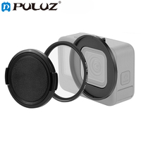 PULUZ 52mm Filter Adapter Ring Kit Aluminum Alloy UV Lens Filter for He ro 12 Lens Cap Allen Key Photography Camera Accessories